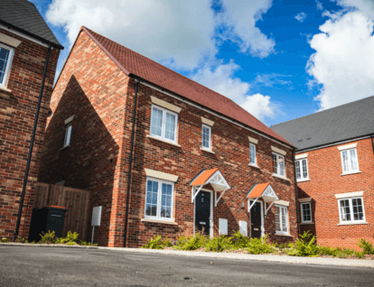 New build semi-detached home