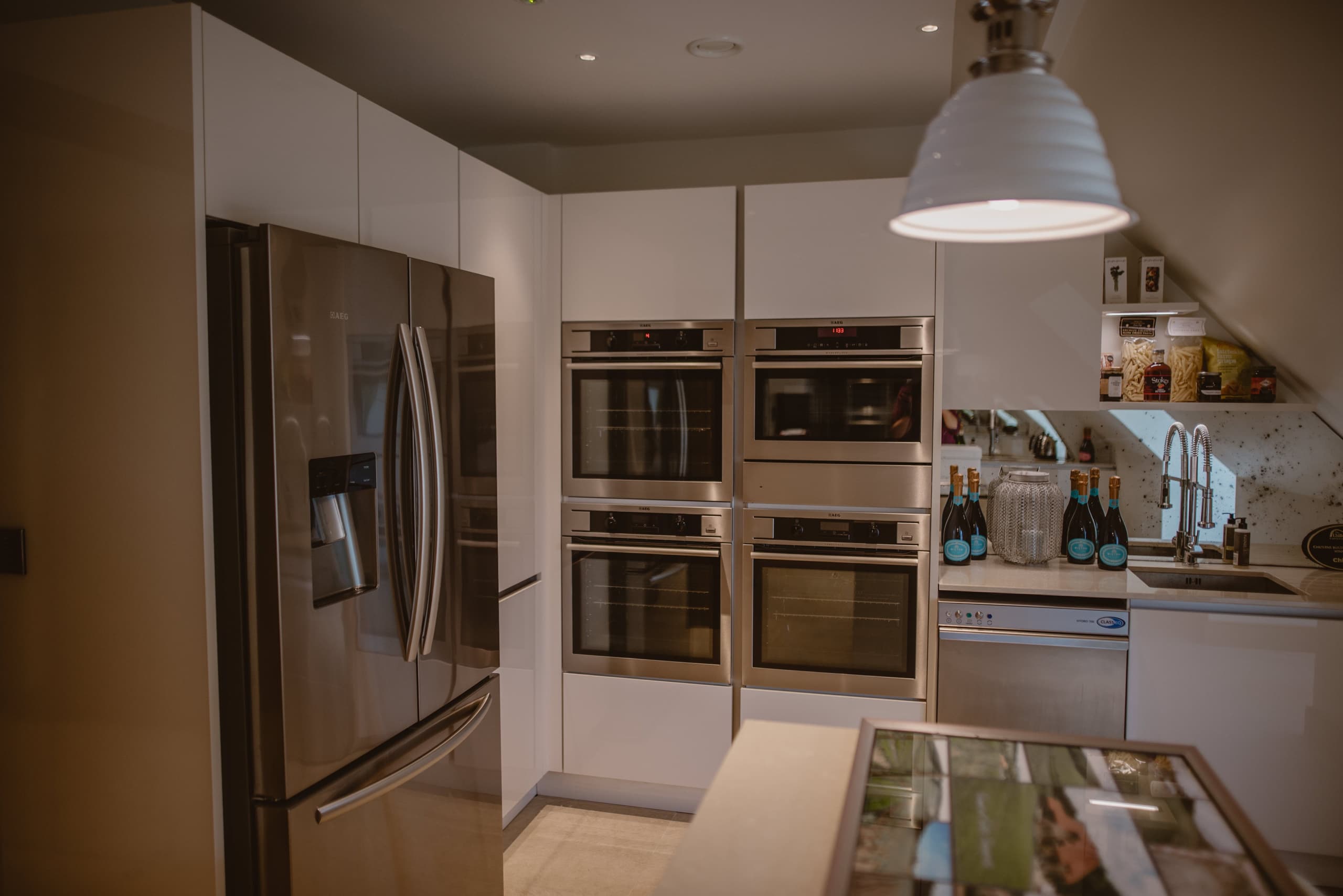 Modern kitchen and appliances
