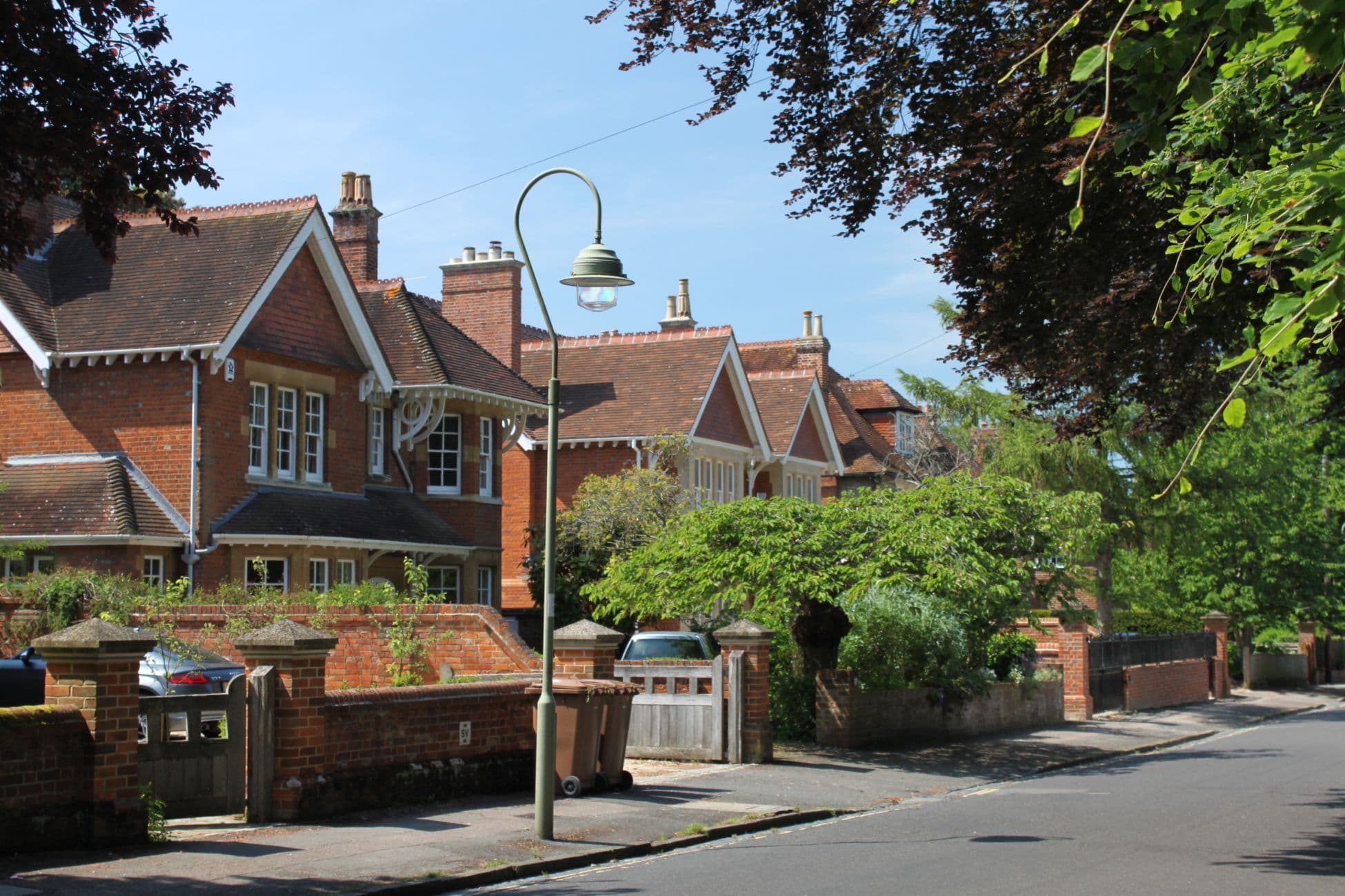 Residential street in Oxfordshire