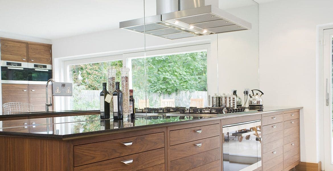 Kitchen in a modern rental property